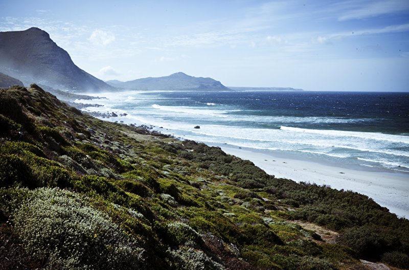 Papier peint Montagne et mer