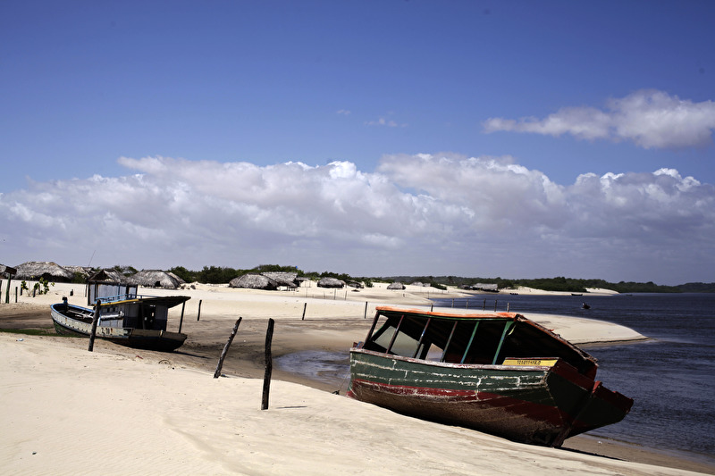 Papier peint Brasil Boats