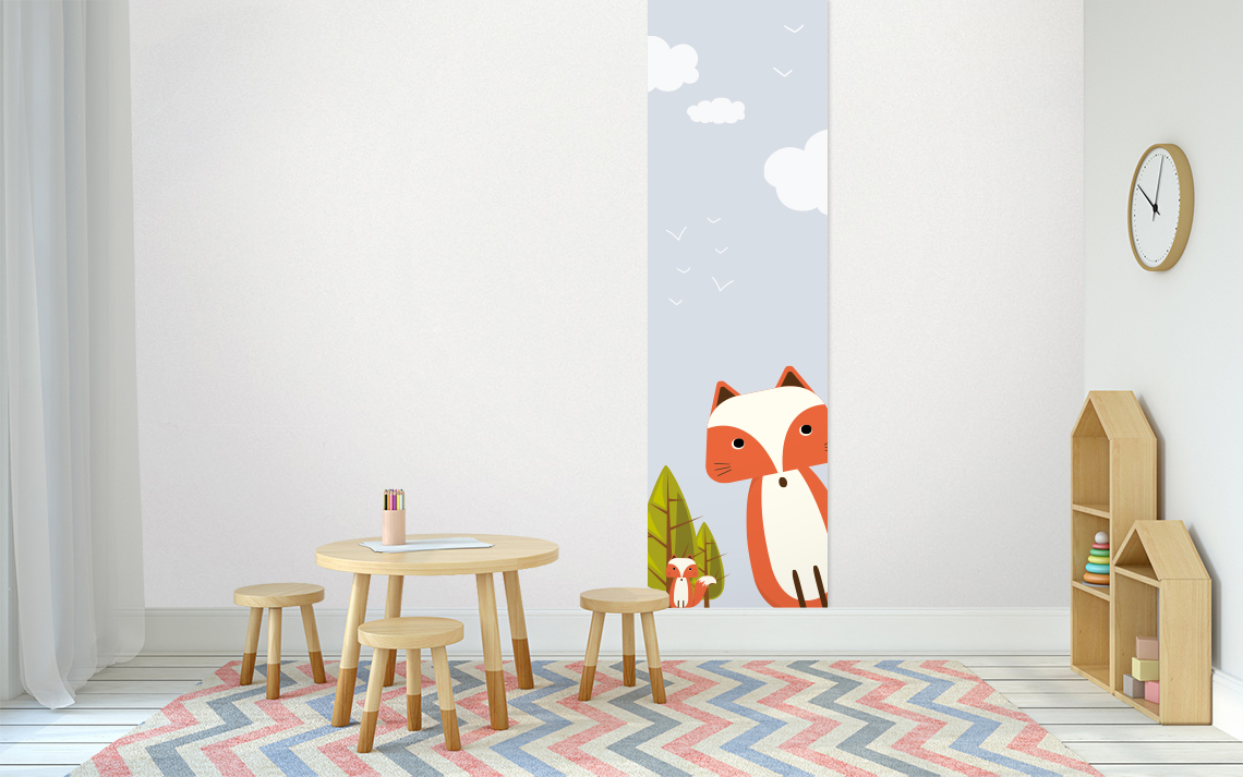 Papier peint My sweet fox