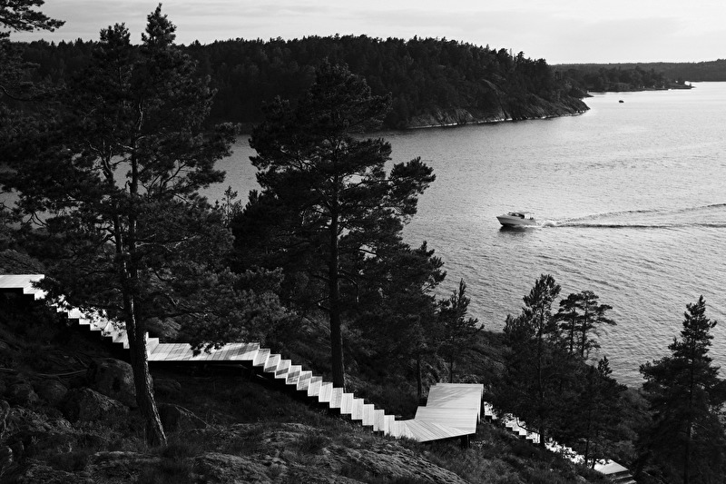 Papier peint Les marches du paradis