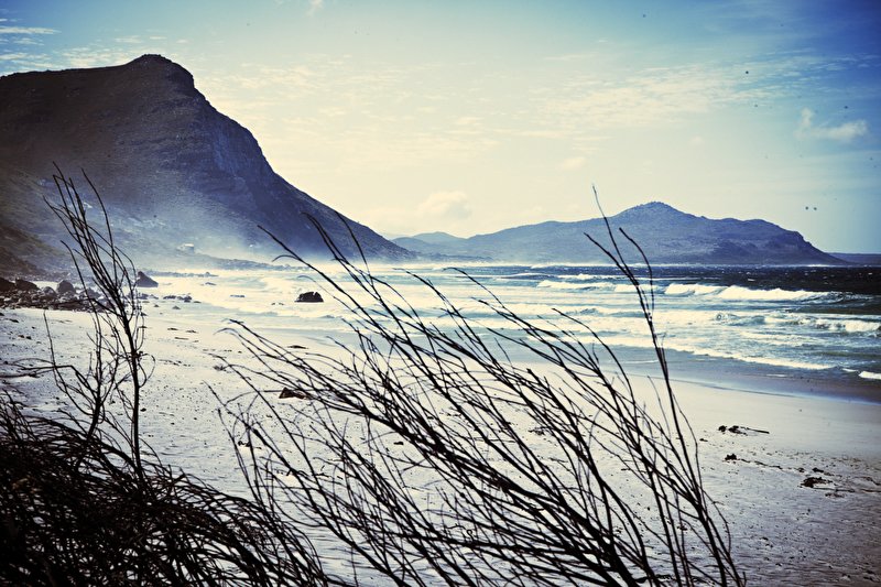 Papier peint Aurore sur la mer
