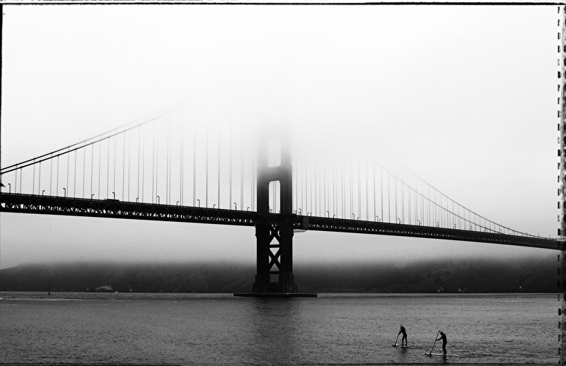Papier peint Golden Gate en Paddle