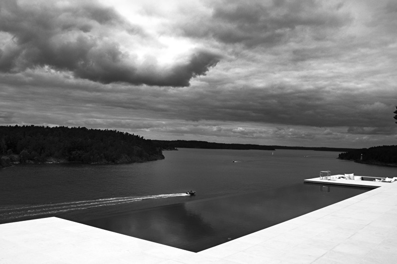 Papier peint Entre deux eaux