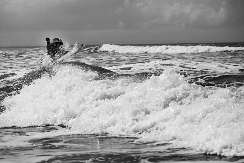 Papier peint Le pêcheur