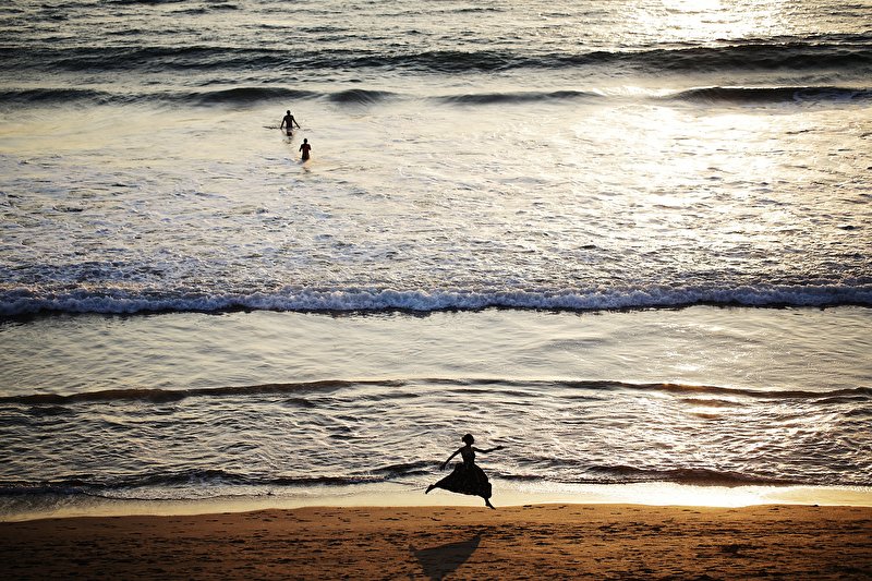 Papier peint Danseuse des sables
