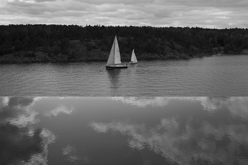 Papier peint Au fil de l'eau