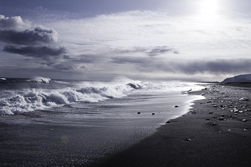 Papier peint Entre ciel et mer