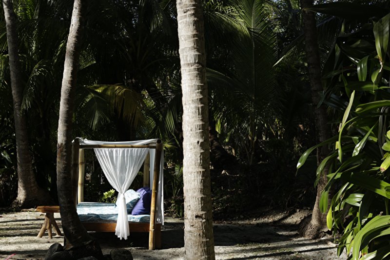 Papier peint Sieste au paradis