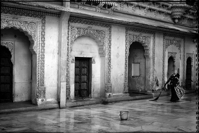 Papier peint Scène Indienne