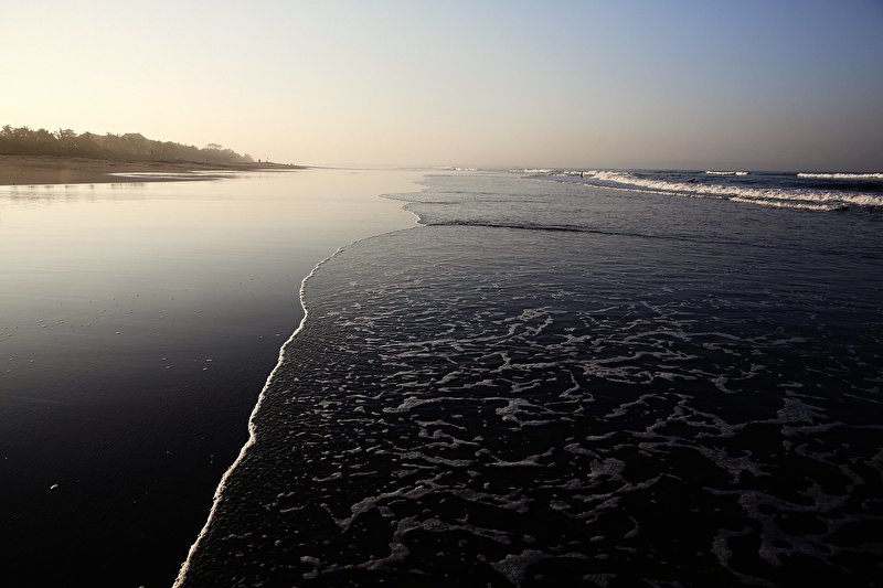 Papier peint Sable d'eau