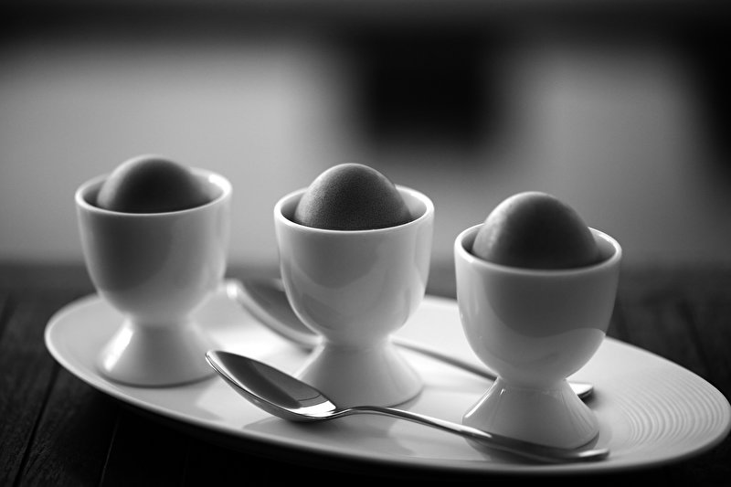 Papier peint Oeufs à la coque