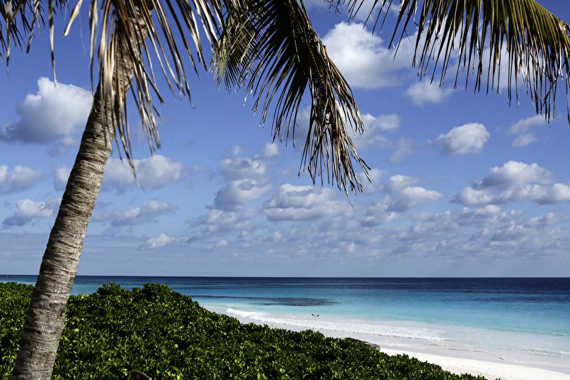 Papier peint Plage des Bahamas