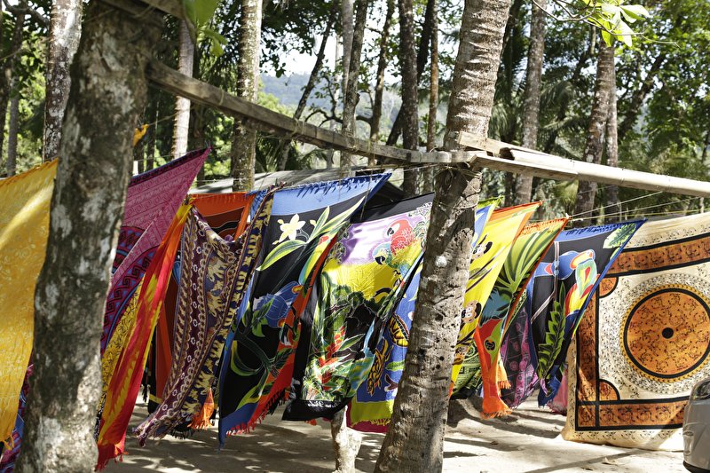 Papier peint Paréos sur la plage