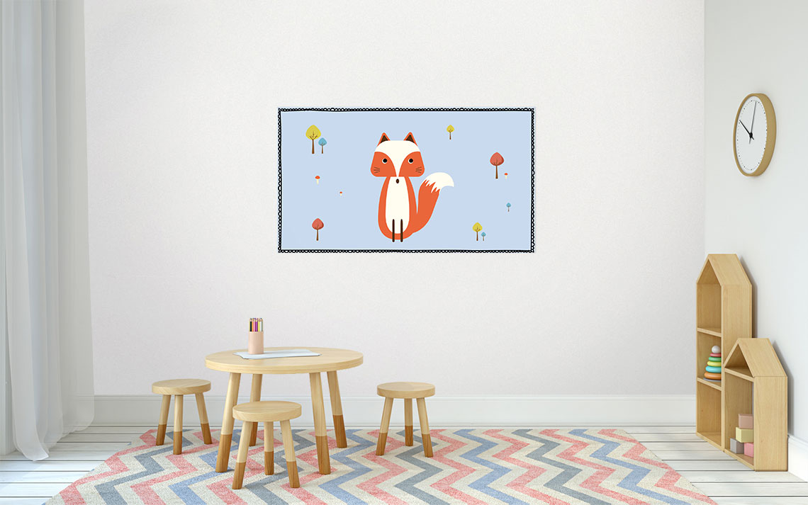 Papier peint Maître Renard