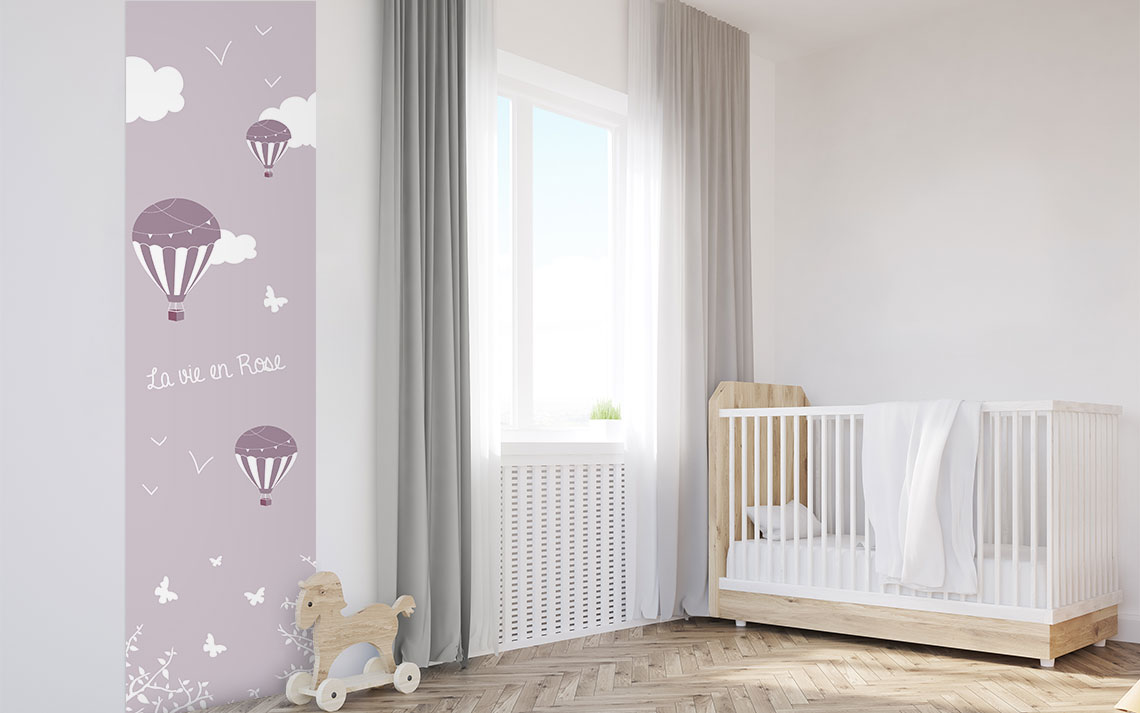 Papier peint La tête dans les nuages