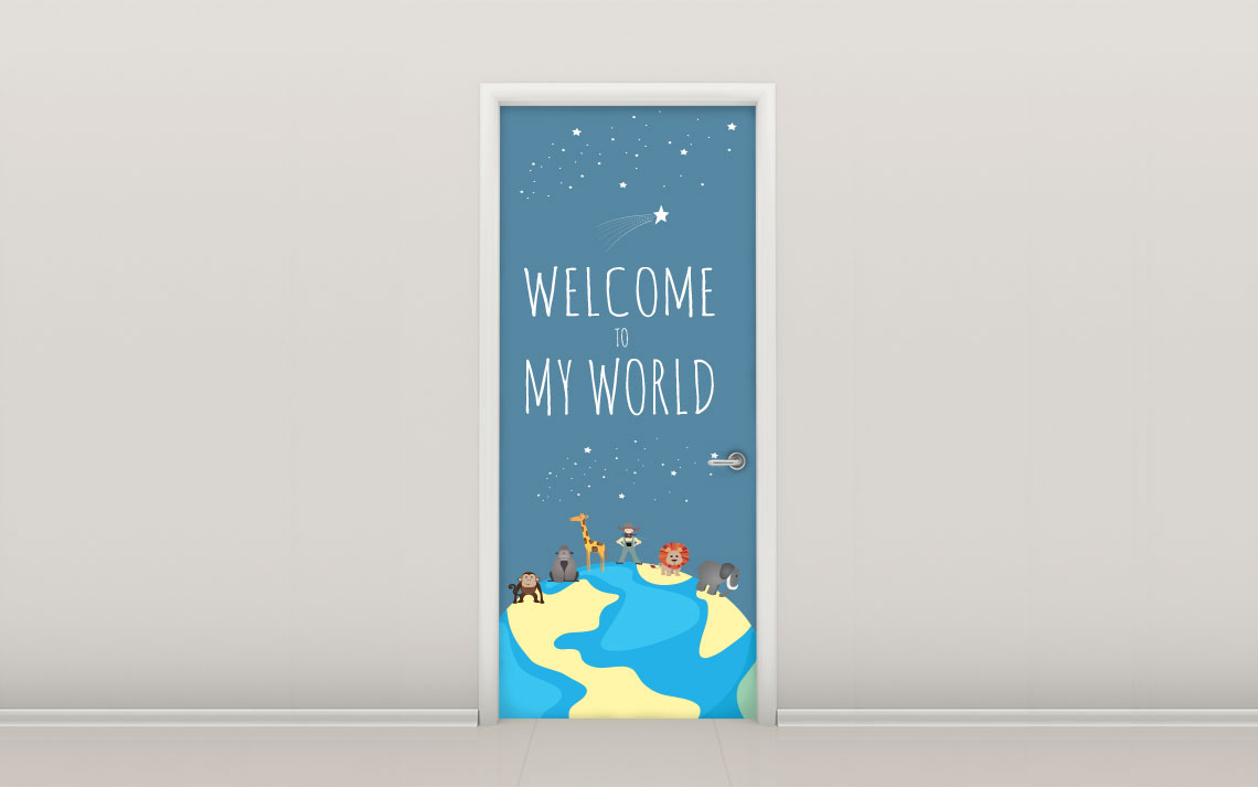 Papier peint Welcome to my world